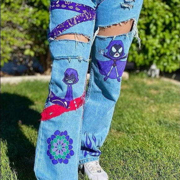 Custom Raven Jeans - Picture 4 of 7